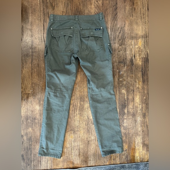 Miss Me Olive Green Cargo Pants – Size 27 – 100% Cotton – Style CP1241 - Picture 9 of 10
